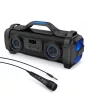 Astrum ST500 BoomBox hordozható karaoke bluetooth hangszóró FM rádióval, mikrofonnal, AUX, USB, 65W