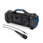 Astrum ST500 BoomBox hordozható karaoke bluetooth hangszóró FM rádióval, mikrofonnal, AUX, USB, 65W