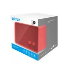 Astrum ST180 piros hordozható bluetooth hangszóró, mikrofon, FM rádió, micro SD olvasó, 3W