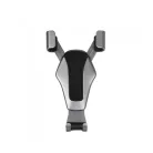 Astrum SH470 Gravity gumibevonatos autós tartó 3,5" - 6,3" szellőzőre, fekete-ezüst