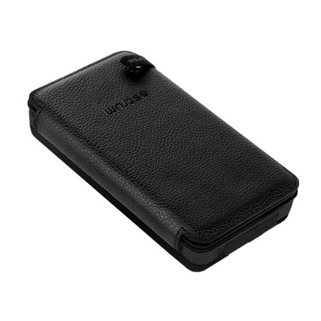 Astrum PB710 10000mAh fekete power bank 4 paneles napelemes töltéssel, 1X Type-C, 2X USB-A (2.1A), li-polymer cellákkal