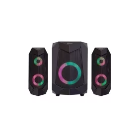   Astrum SM060 2.1 multimédia hangfal szett színes LED világítással, 3,5MM Jack/USB, Bluetooth, 30W