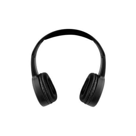 Astrum HT210 sztereó fekete bluetooth 5.0 fejhallgató beépített mikrofonnal, bőr fülpárnákkal