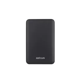   Astrum PB440 10000mAh fekete fémházas gyorstöltő PD power bank 22,5W, 2X QC 3.0 USB-A, 1XUSB-C, li-polymer cellákkal, LED indikátorral