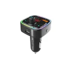 Astrum FM410 autós bluetooth kihangosító + FM Transmitter, LCD kijelző, PD töltés, USB in, USB töltés, mikrofon, Siri funkcióval