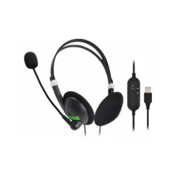   Astrum HS740 Call center USB headset állítható zajszűrős mikrofonnal