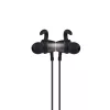 Astrum ET410 univerzális fekete BT 5.0 nyak köré fonódó mágneses sztereo IPx5 vízálló bluetooth headset mikrofonnal