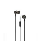 Astrum EB160 univerzális 3,5mm jack fekete sztereó headset mikrofonnal