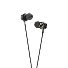   Astrum EB160 univerzális 3,5mm jack fekete sztereó headset mikrofonnal