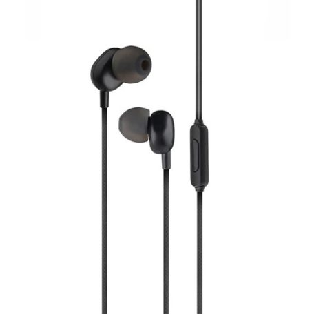 Astrum EB170 univerzális 3,5mm jack fekete sztereó headset mikrofonnal