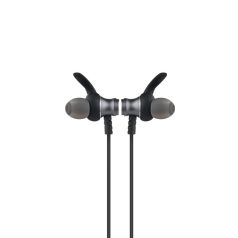   Astrum ET280 univerzális fekete BT 5.0 nyak köré fonódó mágneses sztereo multipoint bluetooth headset mikrofonnal