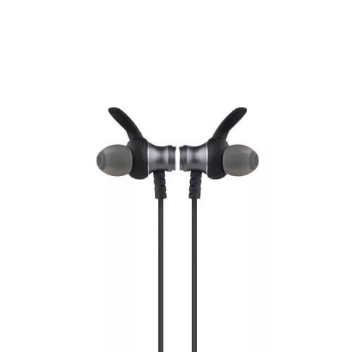 Astrum ET280 univerzális fekete BT 5.0 nyak köré fonódó mágneses sztereo multipoint bluetooth headset mikrofonnal