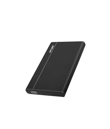 Astrum EN280 fekete 2.5" slim alumínium merevlemez (HDD/SSD) ház USB2.0 SATA-II/ SATA-III