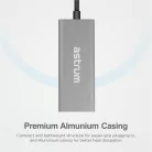 Astrum NA450 Type-C - Gigabit Ethernet LAN konverter Thunderbolt 3, 1000mbps