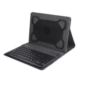   Astrum univerzális tablet tok Bluetooth 3.0 magyar nyelvű billentyűzettel 9/10" fekete, Android/IOS kompatibilis TB130