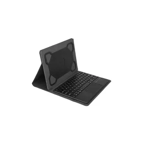   Astrum univerzális tablet tok Bluetooth 3.0 magyar nyelvű billentyűzettel és Touchpaddal 9/10" fekete, Android/IOS kompatibilis TB160