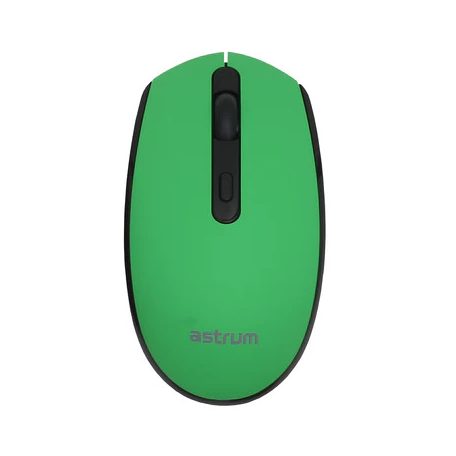 Astrum MW220 2.4GHz vezeték nélküli 1200DPI optikai egér zöld