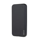 Astrum PB290 10000mAh fekete gyorstöltő ultravékony power bank 2X USB-A (2.1A), 1X Type-C, li-polymer cellákkal 12W