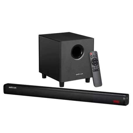 Astrum SM310 2.1 multimédia soundbar szett távirányítóval Bluetooth/FM/USB/microSD/AUX 50W