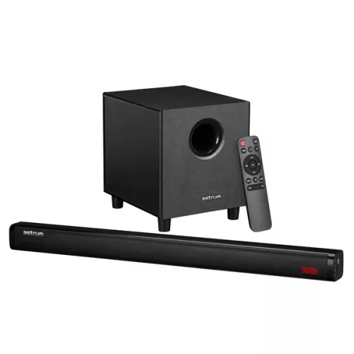 Astrum SM310 2.1 multimédia soundbar szett távirányítóval Bluetooth/FM/USB/microSD/AUX 50W