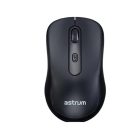 Astrum MW400 2.4GHz vezeték nélküli 1600DPI optikai egér fekete