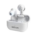 Astrum ET310 BT V5.3 sztereo TWS headset dual mikrofonnal, USB-C töltőtokkal, fehér