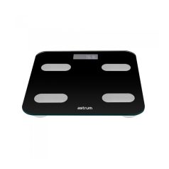 WS100 SCALE 180KG ANDROID/IOS APP 5MM LCD BLACK 