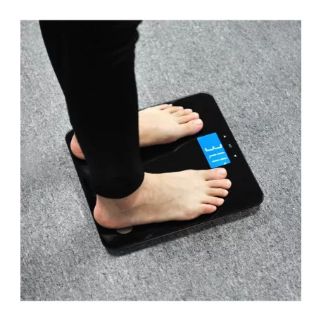 Astrum WS100 otthoni bluetooth V4.0 fekete okosmérleg 180kg-ig Android/IOS