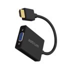 Astrum ACTIVE ADAPTER HDMI - VGA + SOUND BLACK DA450