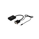 Astrum DA510 ACTIVE ADAPTER VGA + AUDIO - HDMI BLACK 