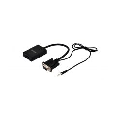 Astrum DA510 ACTIVE ADAPTER VGA + AUDIO - HDMI BLACK 