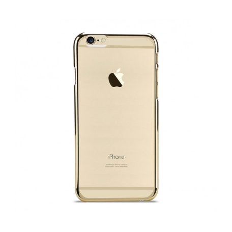 Astrum MC210 transparent mobile case with gold frame for Apple iPhone 6 Plus