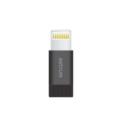 Astrum 8PIN Lightning- micro USB adapterMFI certified black
