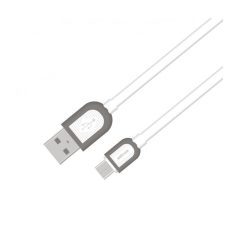   Astrum UD360 1M USB - micro USB bliszteres slim adatkábel fehér