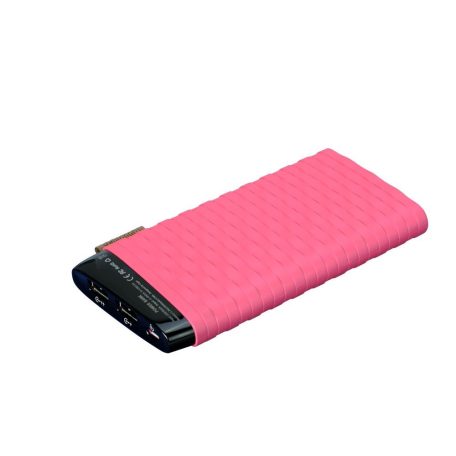 Astrum pink tűzálló power bank LED kijelzővel 10000mAh PB100M2A PN 10W