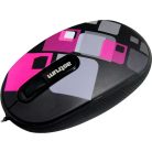 Astrum MU400 felcsévélhető USB piros optikai egér