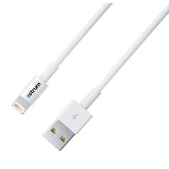   Astrum Apple iPhone 5/6/7 2M 8 pin ligthning - USB charge/sync cable white, MFI certified A35520-Q