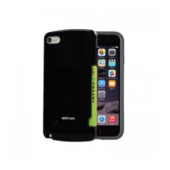   Astrum MC060 kártyatartós Apple iPhone 6 Plus / 6S Plus hátlapvédő fekete