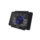 Astrum Laptop hűtő 1 nagy ventillátorral 15.6 fekete CP160
