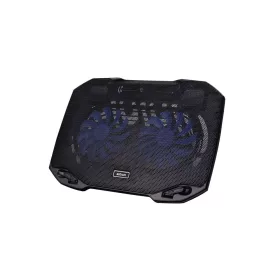   Astrum Laptop hűtő 2 nagy ventillátorral 17.0 fekete CP170