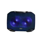 Astrum Laptop hűtő 2 nagy ventillátorral 17.0 fekete CP170