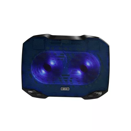 Astrum Laptop hűtő 2 nagy ventillátorral 17.0 fekete CP170