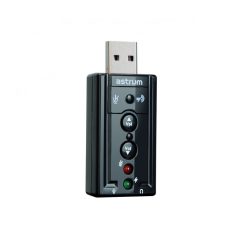   Astrum SC080 USB 2.0 külső sztereo 3D hangkártya 7.1 csatornás