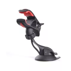   Astrum SH530 univerzális csipeszes nanopados autós tartó 3.5" - 6.3" -ig fekete