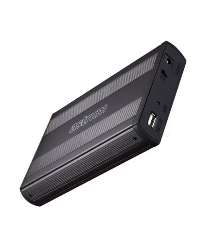 Astrum EN360 fekete 3.5" merevlemez ház USB2.0 SATA / IDE