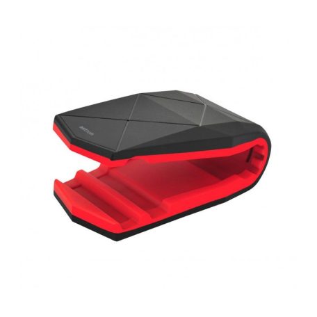 Astrum SH560 univerzális multifunkciós nanopados autós tartó 3.5" - 6.0" -ig fekete-piros