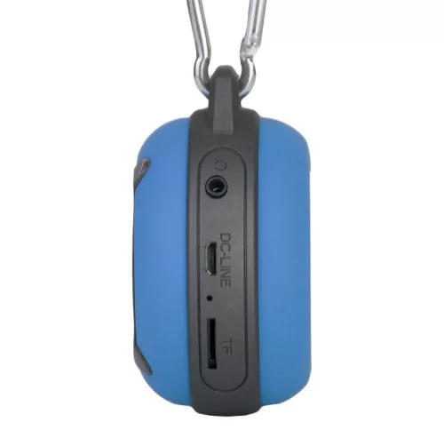 Astrum ST130 kék sport bluetooth hangszóró mikrofonnal (kihangosító), FM rádió, micro SD olvasóval, AUX bemenettel