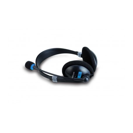 Astrum HS110 Call Center Wired Headset, Microphone BLACK