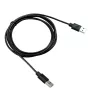 Astrum UM201 1,8M USB (Apa) - USB (Apa) fekete csomagolt adatkábel