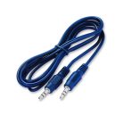 Astrum 3,5mm jack male and 3,5mm jack male 5M blue CB-SMM05-BL AU105
